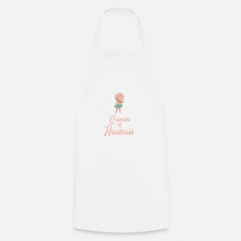 Hawaï - Tablier de cuisine - blanc