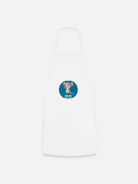 Einschulung Schulstart Schule T-Shirt - Kochschürze - Weiß