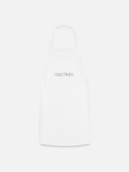 Marathoni Geschenk Sport Laufen - Kochschürze - Weiß