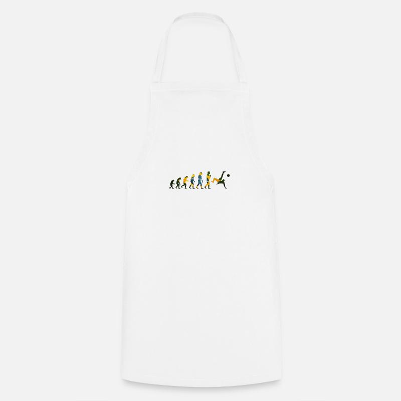 Evolution Football Brésil - Tablier de cuisine - blanc
