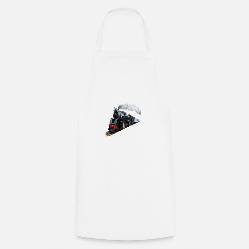 (Train) - Cooking Apron - white