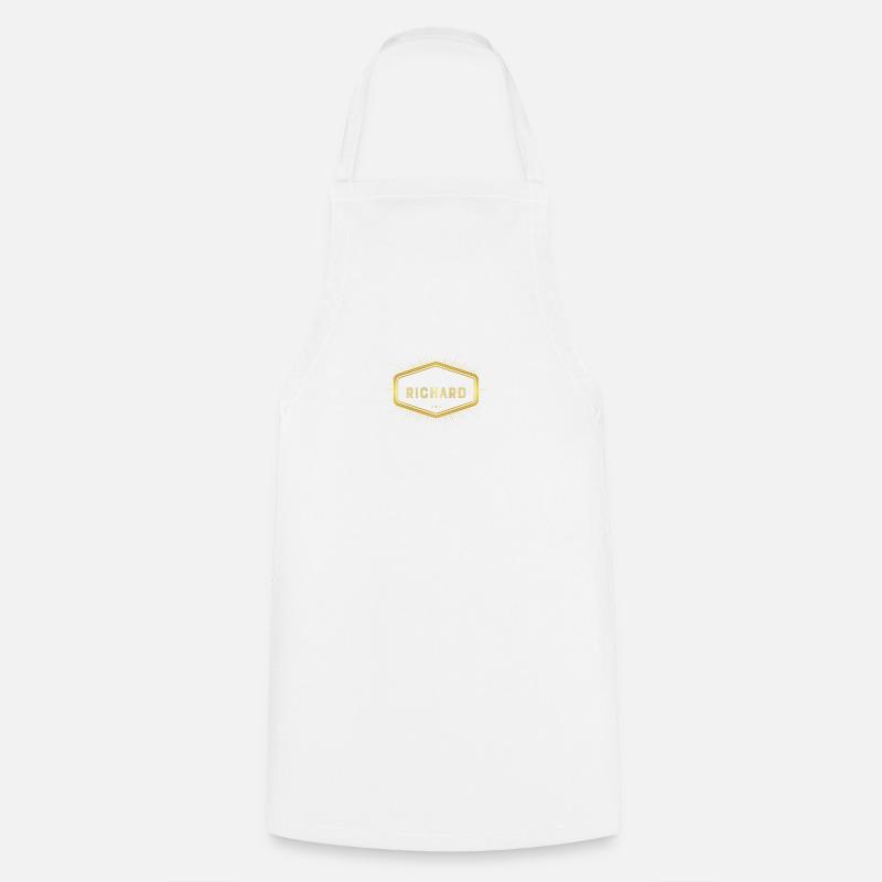 Dont Be A Richard - Cooking Apron - white