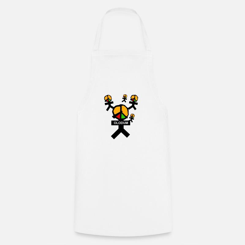 Olodum - Tablier de cuisine - blanc
