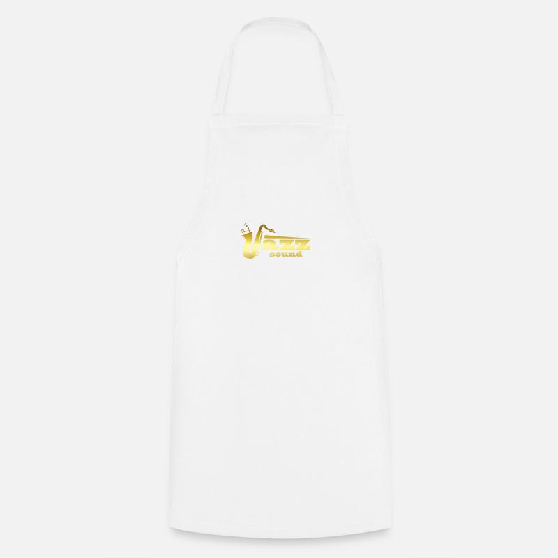 Son jazz - Tablier de cuisine - blanc
