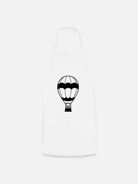 Luftballon - Kochschürze - Weiß
