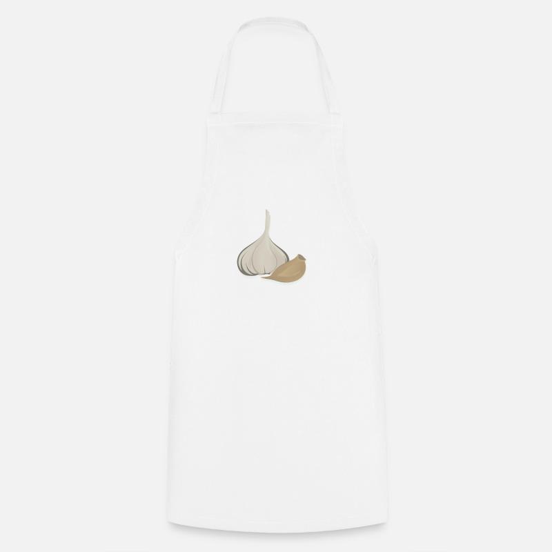 Ail - Tablier de cuisine - blanc