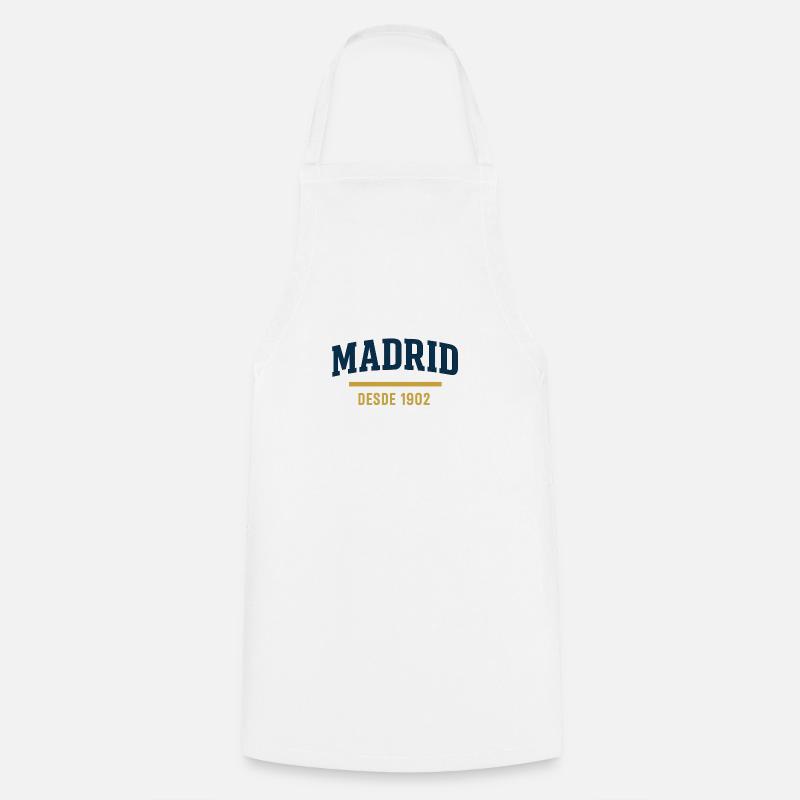 Madrid Desde 1902 - Tablier de cuisine - blanc