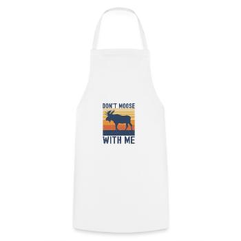 elk - Cooking Apron - white - Front - AI Model Male 185 dark (185cm)