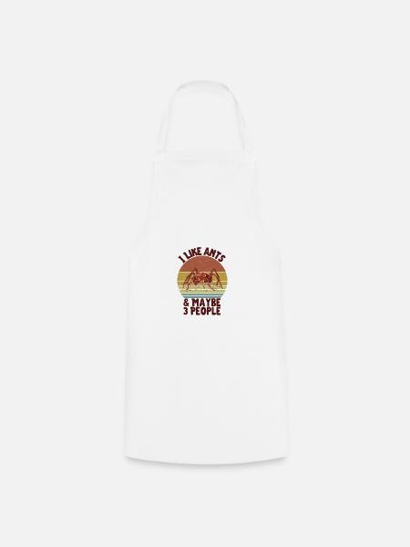 Fourmi - Tablier de cuisine - blanc