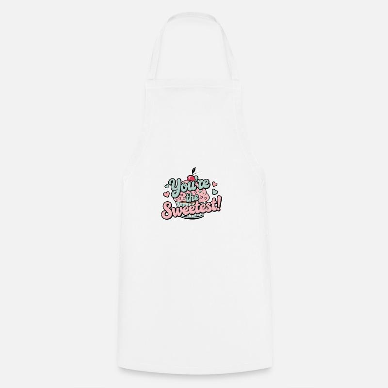 Tu es le plus doux - Tablier de cuisine - blanc