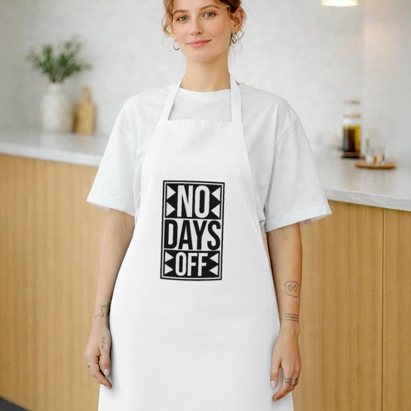 pas de jours de congé devis Tablier de cuisine