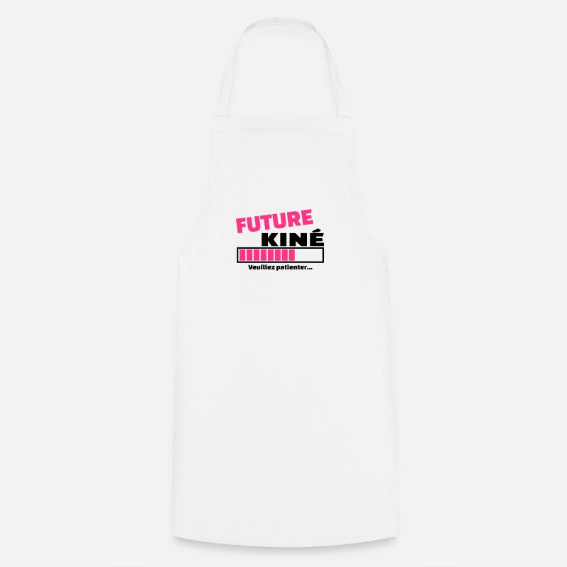 future kiné - Tablier de cuisine - blanc