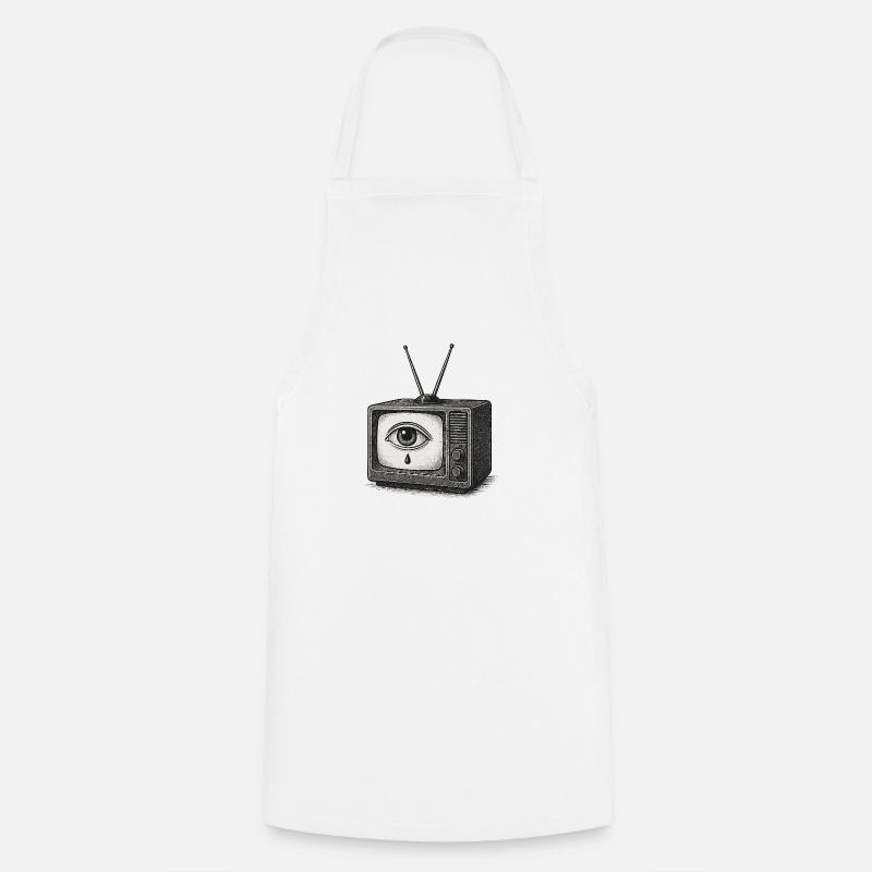 The cathodic tear - Cooking Apron - white