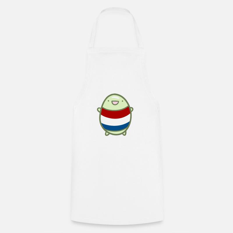 Sweet Bean - Netherlands - Cooking Apron - white
