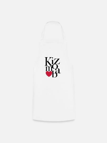 Kizomba Art - Kizomba Dance Shirt - Tablier de cuisine - blanc