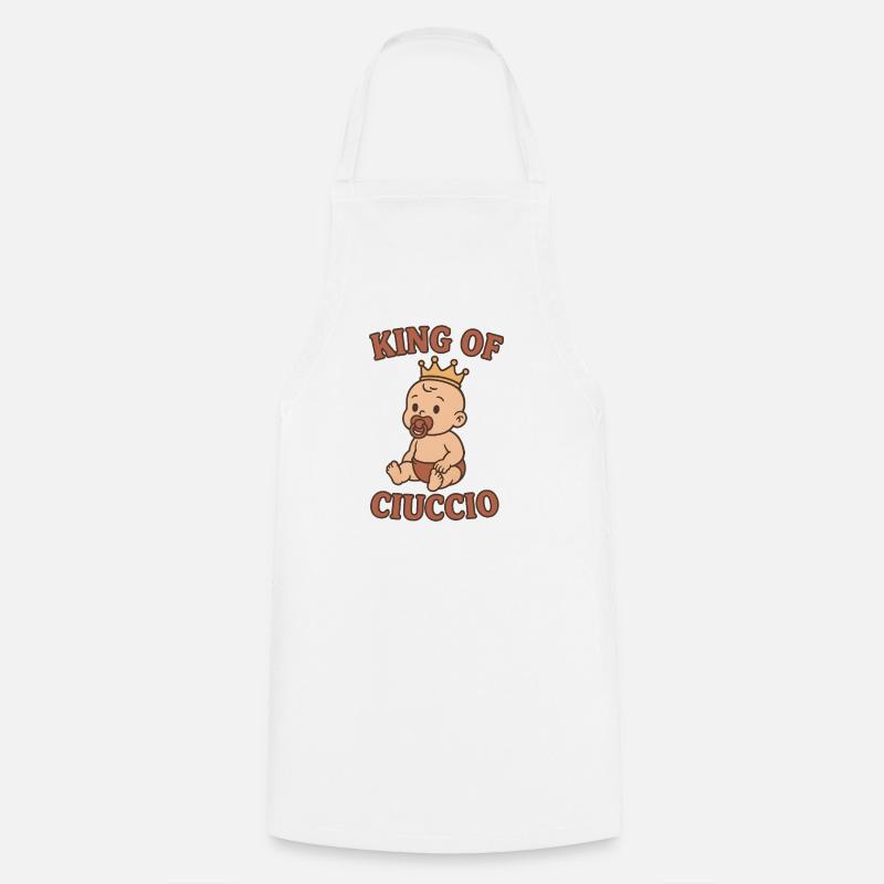 ROI DE LA SUCETTE - Tablier de cuisine - blanc