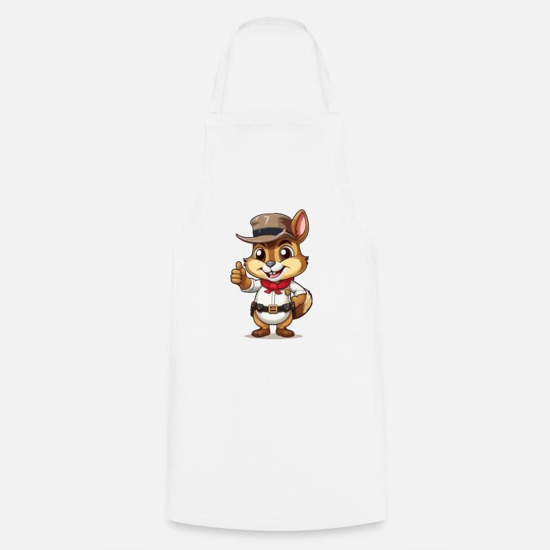 Little Sheriff - Cooking Apron - white