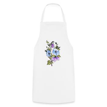 Fleur - Tablier de cuisine - blanc - Devant - AI Model Male 185 dark (185cm)