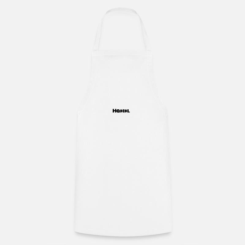 Habibi - Cooking Apron - white