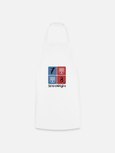 Pongratz Design | Modernes siebenbürgisches Design - Kochschürze - Weiß