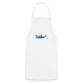 Delfin - Tablier de cuisine - blanc - Devant - AI Model Male 185 dark (185cm)