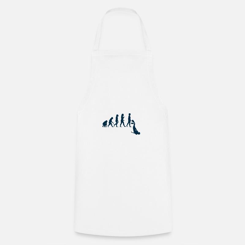 APNOE EVOLUTION cadeau de plongée en apnée - Tablier de cuisine - blanc