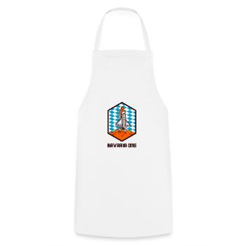 BAVARIA ONE Espace Bavière Cadeau - Tablier de cuisine - blanc - Devant - AI Model Male 185 dark (185cm)