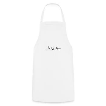 DENTIST Gift Dental Assistant for Dentist - Cooking Apron - white - Front - AI Model Male 185 dark (185cm)