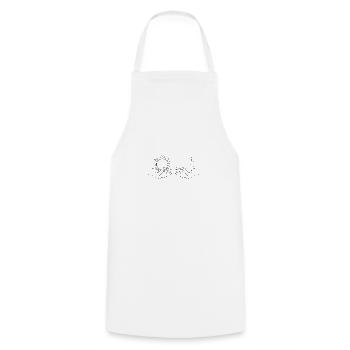 Sun and Moon Yoga Retro Yoga Fan Yoga Teacher - Cooking Apron - white - Front - AI Model Male 185 dark (185cm)
