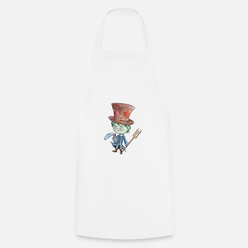 Zodiaque: Verseau - Tablier de cuisine - blanc