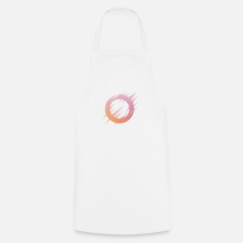 CIRCLINES - Tablier de cuisine - blanc