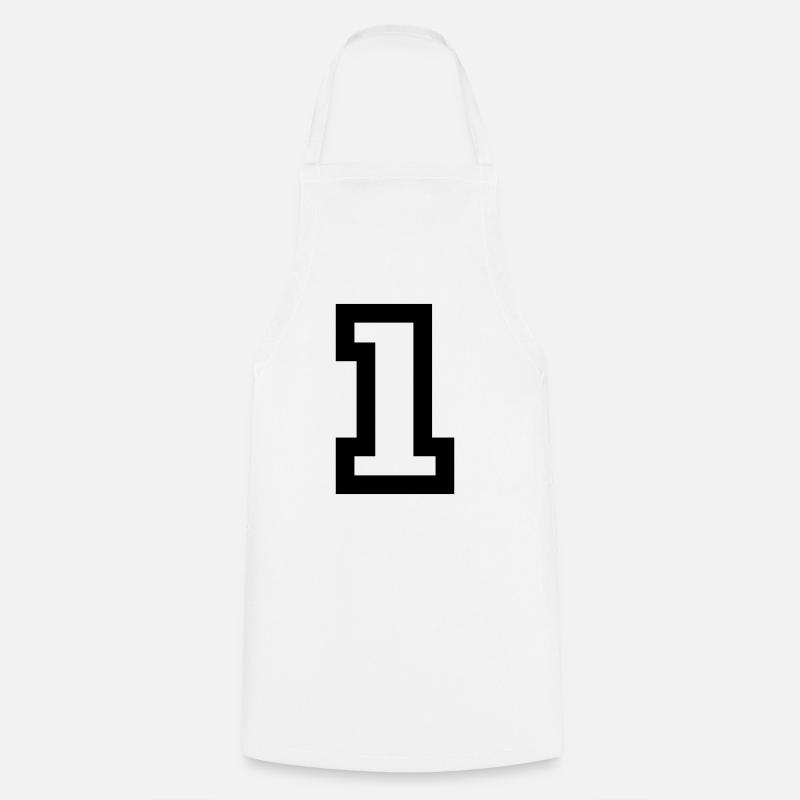 1 - Tablier de cuisine - blanc