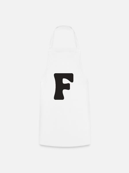F - Kochschürze - Weiß