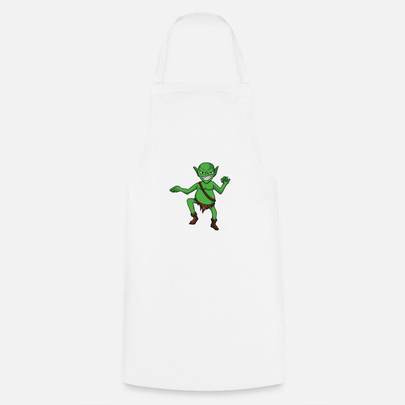 lutin - Tablier de cuisine - blanc