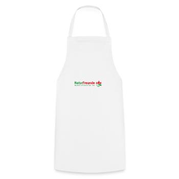 NaturFreunde Baden-Württemberg Logo - Kochschürze - Weiß - Vorne - AI Model Male 185 dark (185cm)