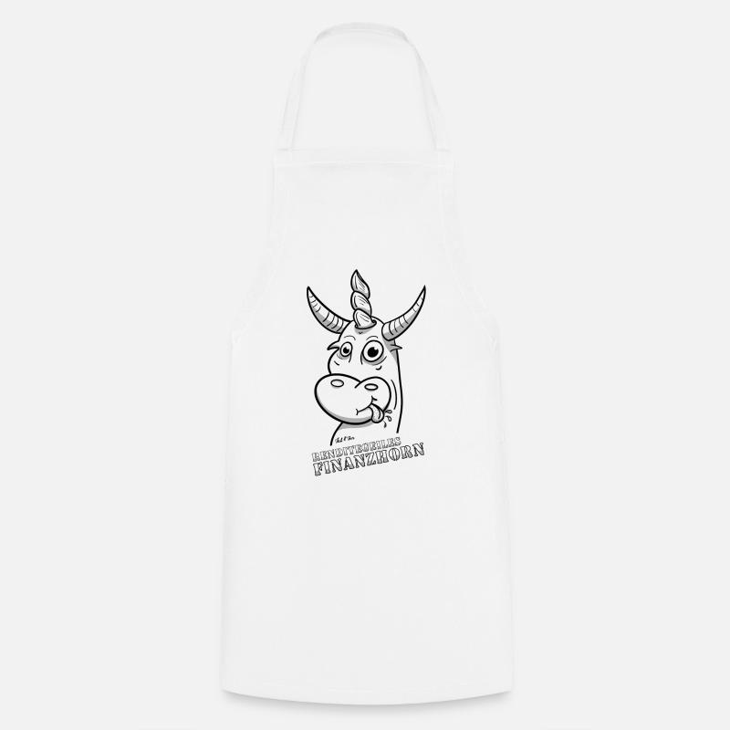 financière Corne - Tablier de cuisine - blanc