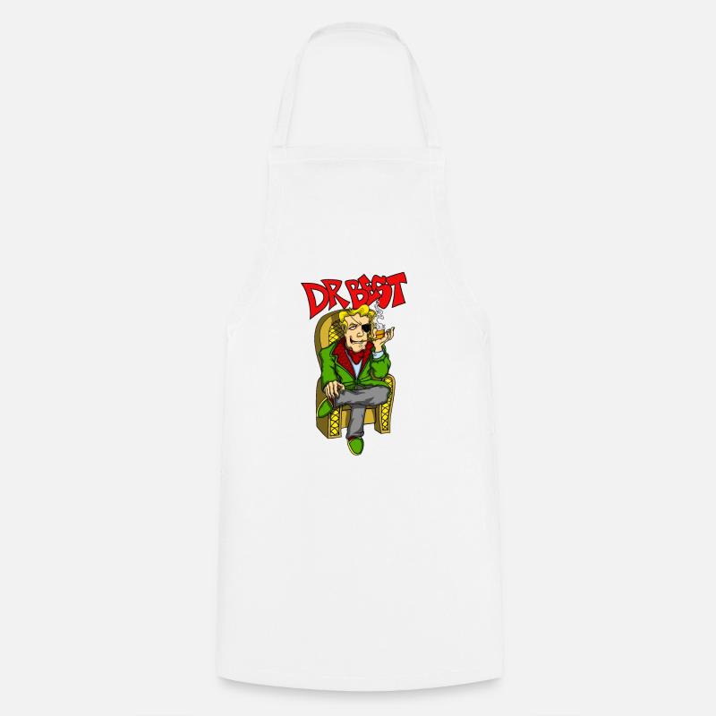 Dr. Best - Cooking Apron - white