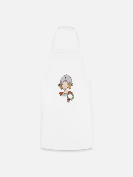 Mittelalter Reisiger - Kochschürze - Weiß