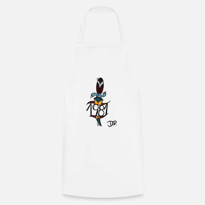 Dagger 🗡 - Cooking Apron - white