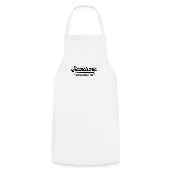 Stuckateurin Ausbildung Bestanden Azubi Stuckateur - Kochschürze - Weiß - Vorne - AI Model Male 185 dark (185cm)