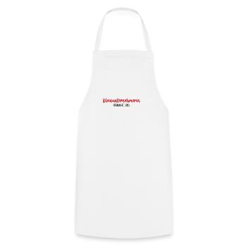 Unternehmerin 2023 Kleingewerbe Chefin Startup - Kochschürze - Weiß - Vorne - AI Model Male 185 dark (185cm)