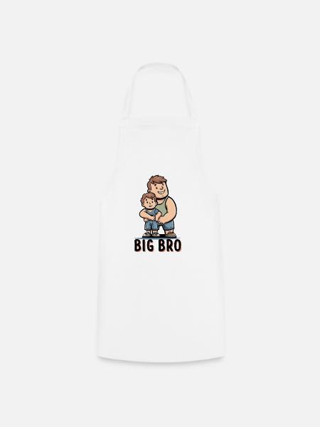 GROSSER BRO - Kochschürze - Weiß