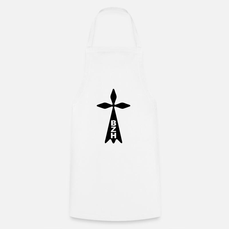 breizh ermine - Cooking Apron - white
