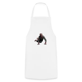 Votre ex-petit ami/petite amie - Tablier de cuisine - blanc - Devant - AI Model Male 185 dark (185cm)