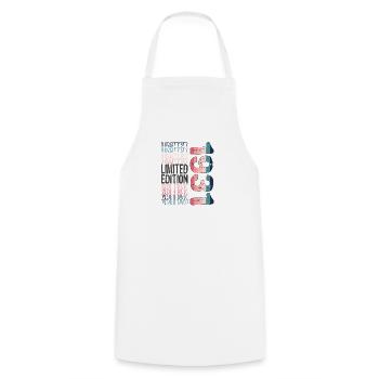 Limited Edition Since 1931 Birthday Vintage 1931 - Cooking Apron - white - Front - AI Model Male 185 dark (185cm)