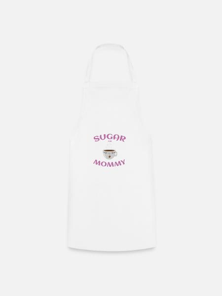 Sugar Mommy - Kochschürze - Weiß