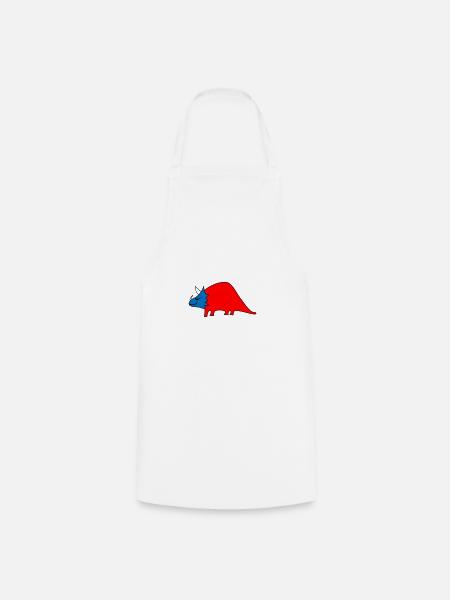 Dino Trizzi in your desired colours - Cooking Apron - white