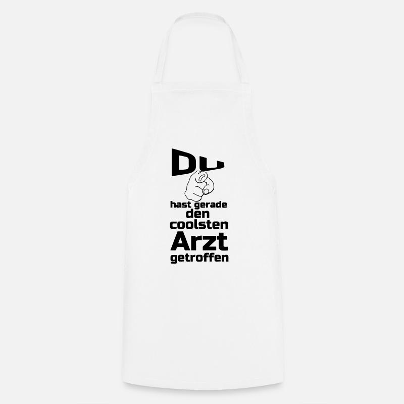 Coolster Arzt Geschenk - Kochschürze - Weiß