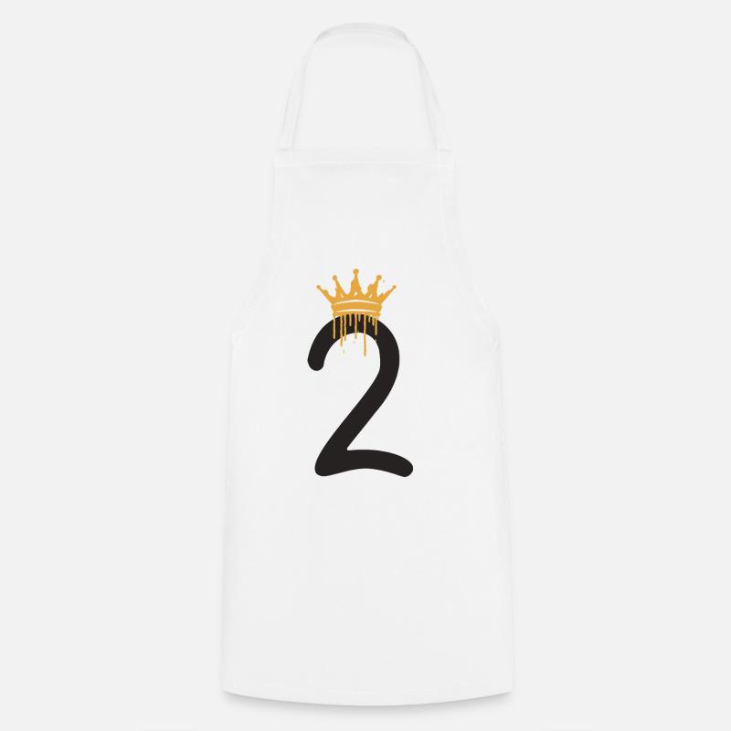 1 - Cooking Apron - white