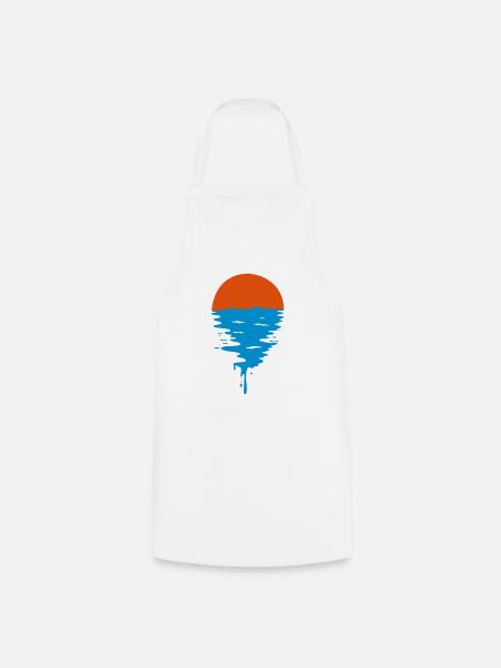 Water-Sun - Kochschürze - Weiß